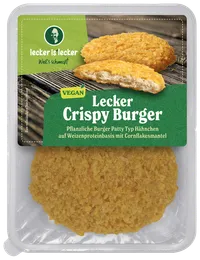 Packung Lecker Crispy Burger